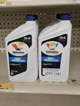Lot of 5 NEW Valvoline SAE 10W-40 Motor Oil
