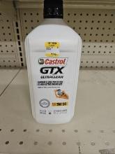Lot of 15 NEW Castrol GTX SAE 5W-30 Motor Oil