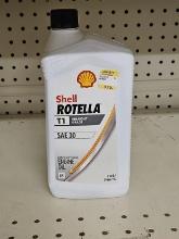 Lot of 16 NEW Shell Rotella T1 SAE 30 Motor Oil