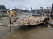 *2010 R&D 83"X18 T/A Equipment Trailer w/Ramps
