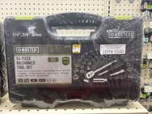 (2)NEW Master Mechanic 54pc Mechanic Tool Set