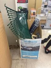 Lot of NEW Assorted Saws, Rake Heads and More
