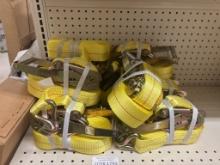 NEW 10pc 2" Ratchet Tie Down