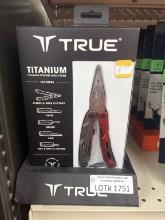 NEW True Titanium Locking Pocket Multi-Tool