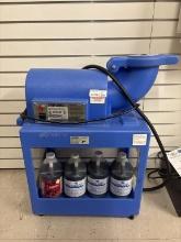 Gold Metal Sno-King w/Assorted Syrups