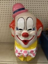 Clown Head w/Helium Tank & Regulator