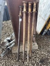 Lot of 4 Pop Up Tent Stakes