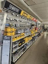 40' Section of Shelving Units (NO CONTENTS)