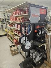 24' Section of Shelving Units (NO CONTENTS)