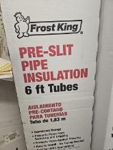 17+/-pcs Frost King Rubber Pre-Slit Pipe