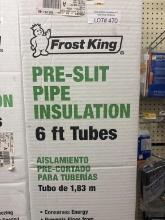 35+/-pcs Frost King Poly-Foam Pre-Slit Pipe