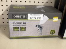 NEW Master Mechanic HVLP Spray Gun With Air Regula