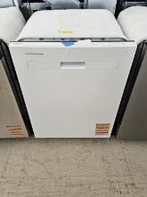 NEW Whirlpool 24" White Top Control Dishwasher