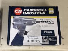 NEW Campbell Hausfeld 4 Gallon 3/8" Impact Wrench,