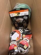 Box Lot of Assorted Trimmer Line