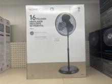(3)NEW Homepointe 16" Oscillating Pedestal Fan