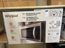 NEW Whirlpool 1.9cf SS Microwave Hood Combination