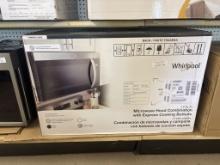 NEW Whirlpool 1.7cf SS Microwave Hood Combination
