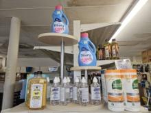 Box Lot of Assorted Cleaning Supplies
