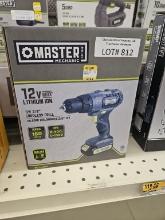 NEW Master Mechanic 12V Cordless Drill