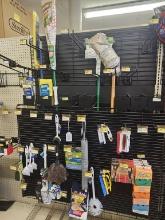 Shelf Lot of Cleaning Supplies