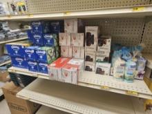 Lot of New Kleenex and Assorted Trash Bags