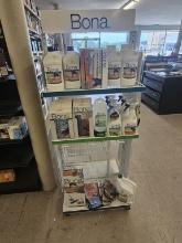 Lot of Bona Floor Products with Display