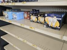 Shelf Lot of Assorted NEW 100W LED Bulbs