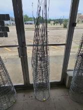 Stack of New Tomato Plant Frames
