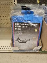NEW (2) 6X8 LD and (9) 8X10 MD Tarps