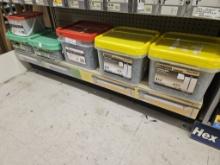 Shelf Lot of NEW Assorted Nails and Staples