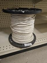 Used Spool of White 6 Strand Buildingn Wire