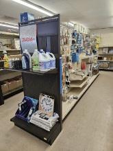 16' Section of Shelving Units (NO CONTENTS)