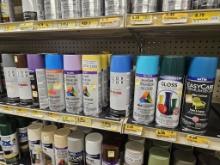 Lot of 27 NEW Assorted Spray Paint