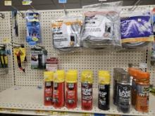 Section of Assorted Caulk Saver and Foam Filler