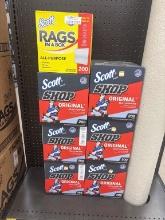 Lot of (7) NEW Shop Towel Boxes
