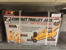 NEW Performance Tool 2 Ton Compact Trolley Jack