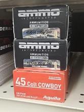 90rds Assorted 45 Colt Cowboy Ammo