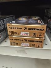 20rds Federal Premium 270Win 130gr Barnes TSX