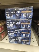 80rds Federal Power-Shok 300 Win Mag 180gr JSP