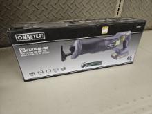 NEW Master Mechanic 20V Lithium Reciprocating Saw