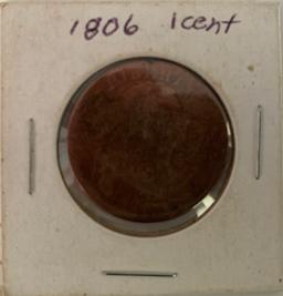 1806  US penny