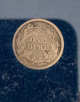 1892  Barber dime