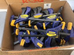 15 Quick Grip clamps