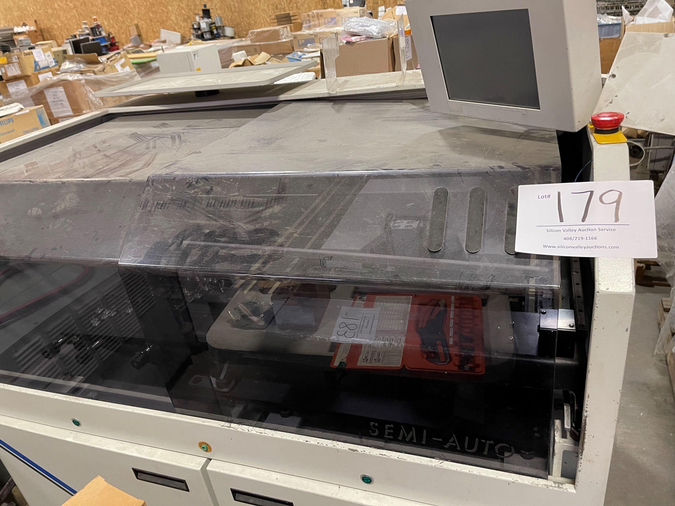 Dek 260 Series semi-automatic screen printer