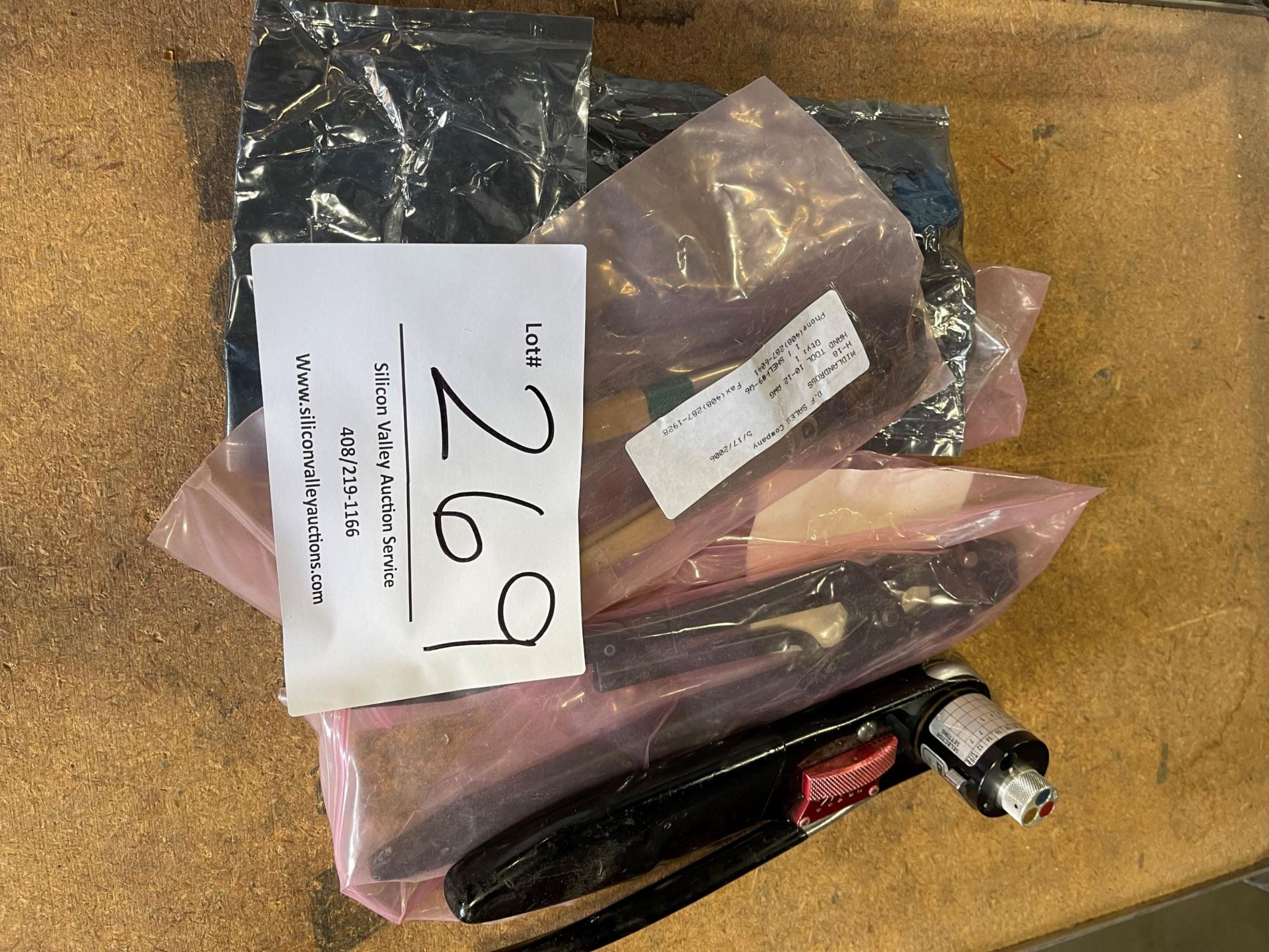 5 Miscellaneous hand crimp tools