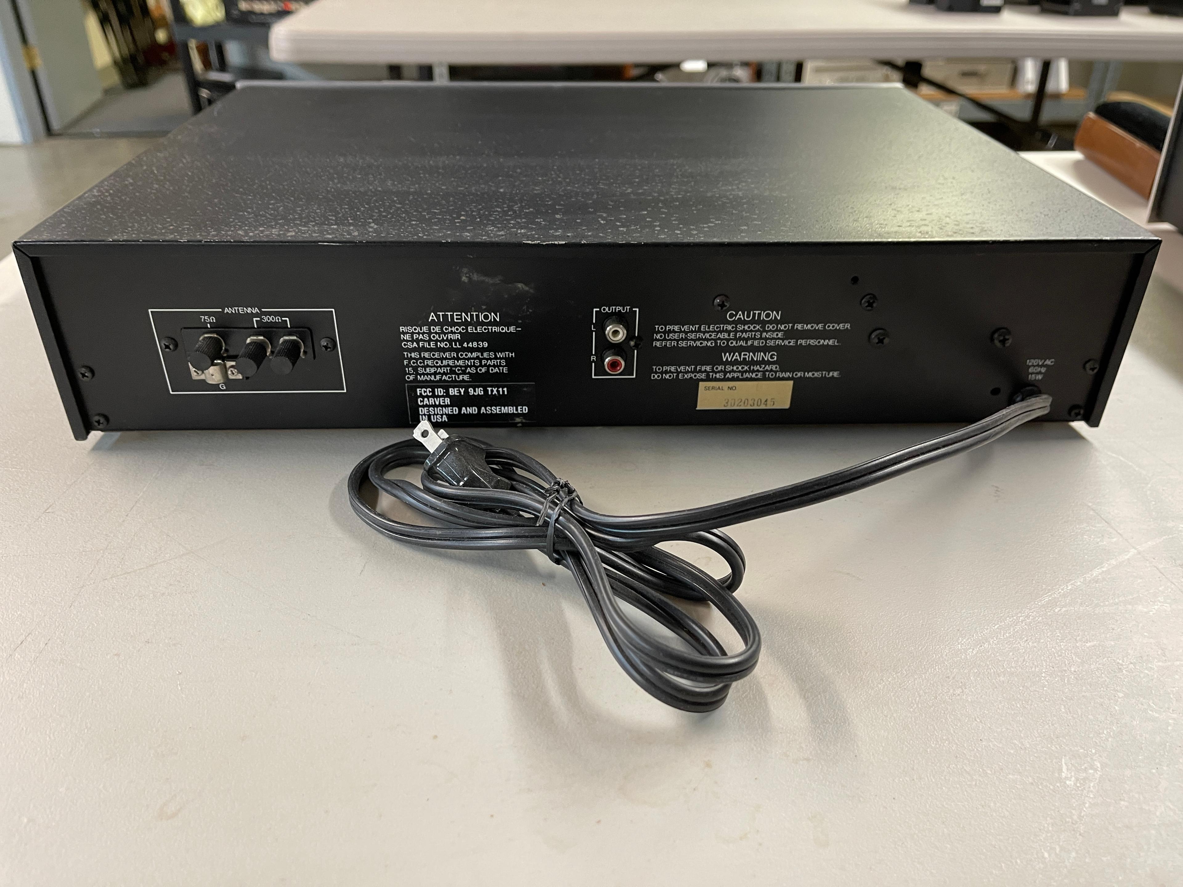 Carver Asymetrical Charge Coupled FM Detector