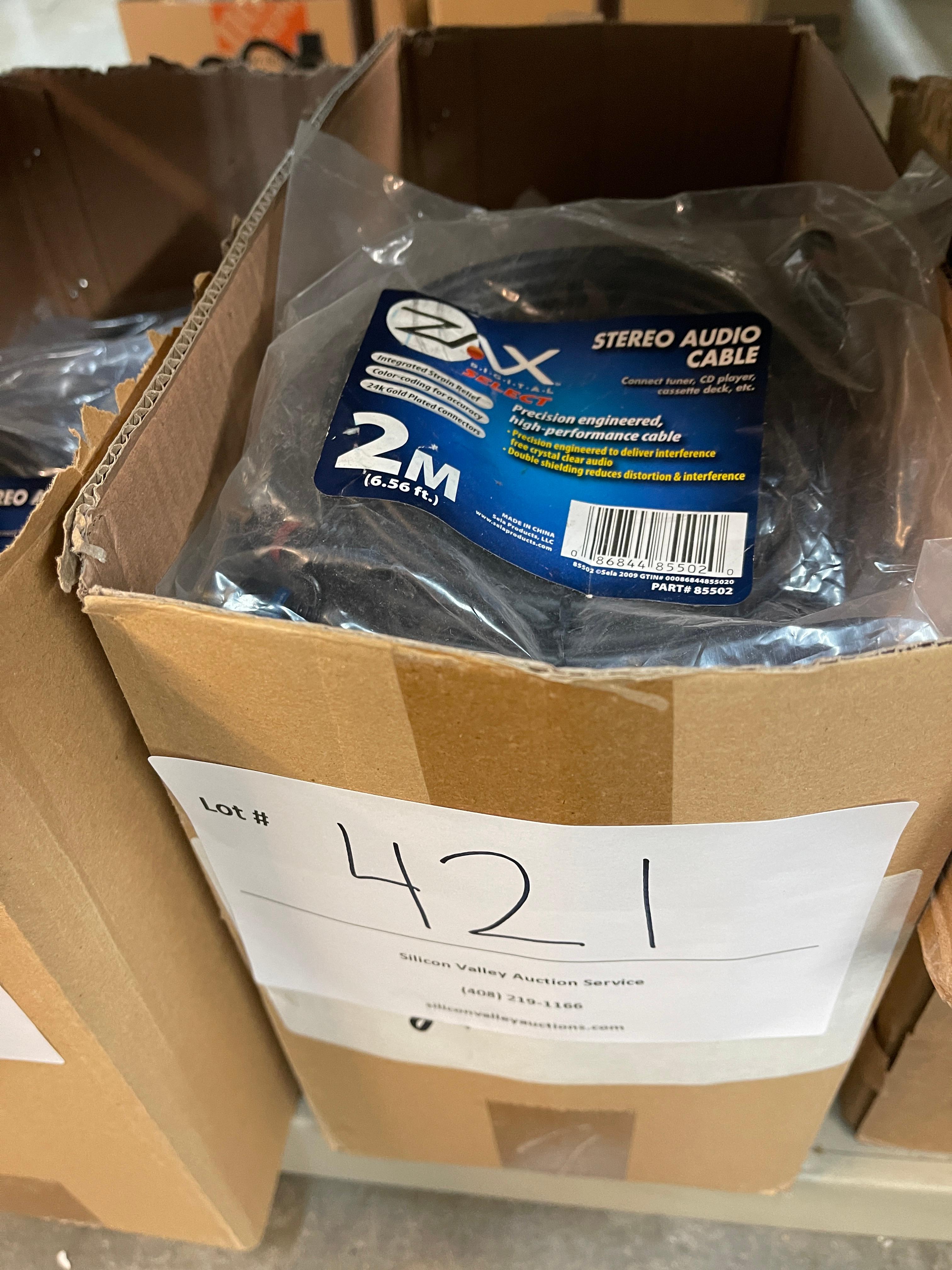 Audio Cables, Two Meters Long