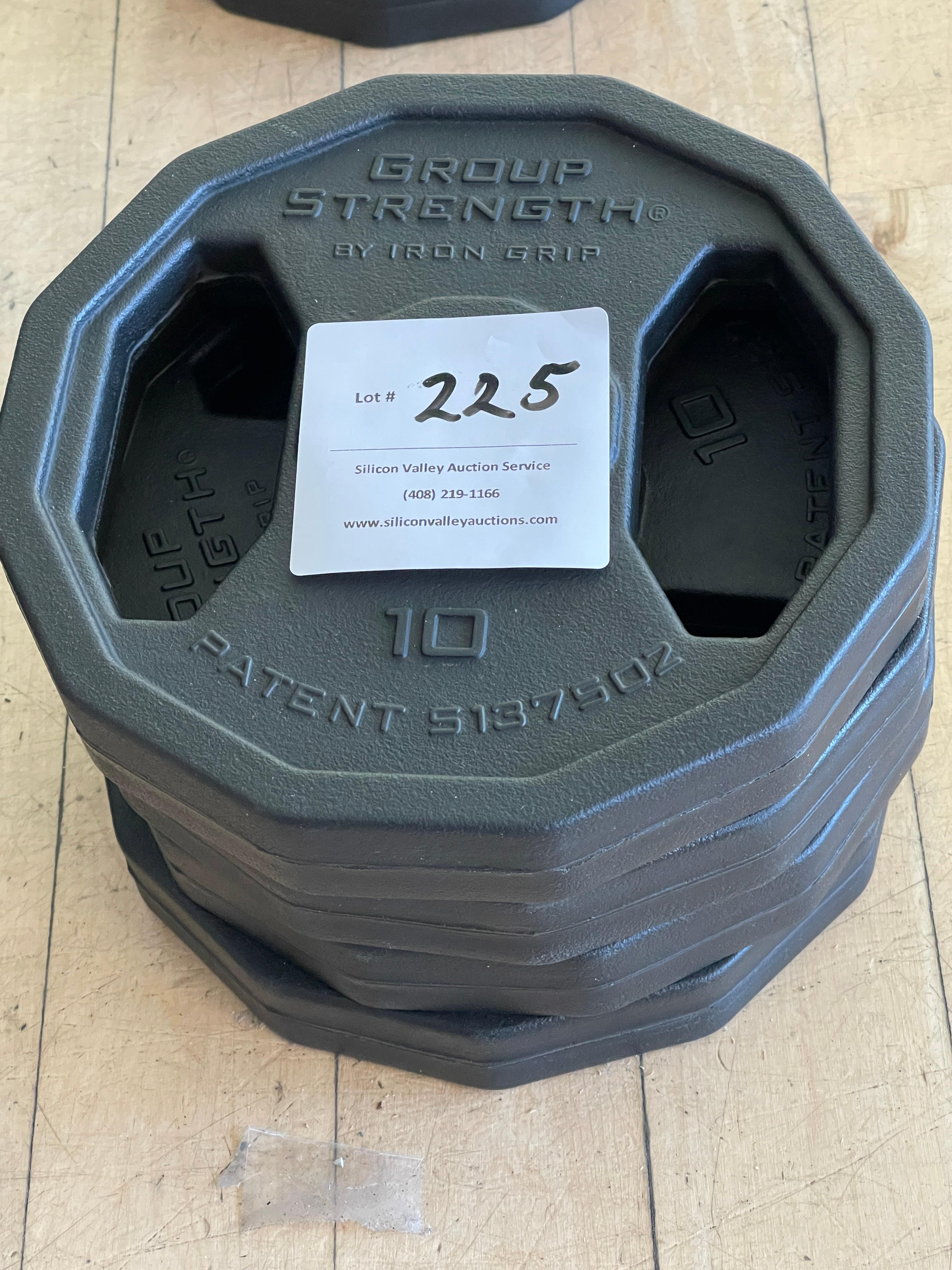 Group Strength free weights - stack of 4