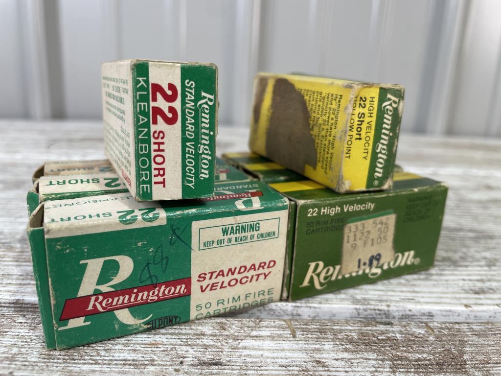 Assorted 22 Short Cartridges